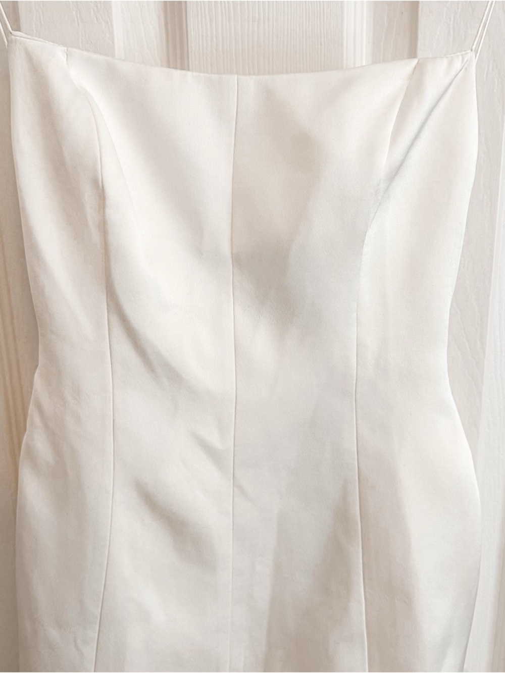 NWT Zara Bow Back White Dress - Picture 7 of 16